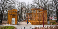 Рабочие выполнили строительство открытого кинотеатра в Белгороде на 90% - Сетевое издание Победа 31