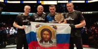 Гладков поздравил белгородца Вадима Немкова с чемпионским титулом PFL - Сетевое издание Победа 31