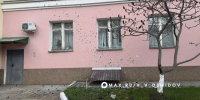 Мэр Белгорода поделился кадрами с места атаки беспилотника на соцобъект - Сетевое издание Победа 31